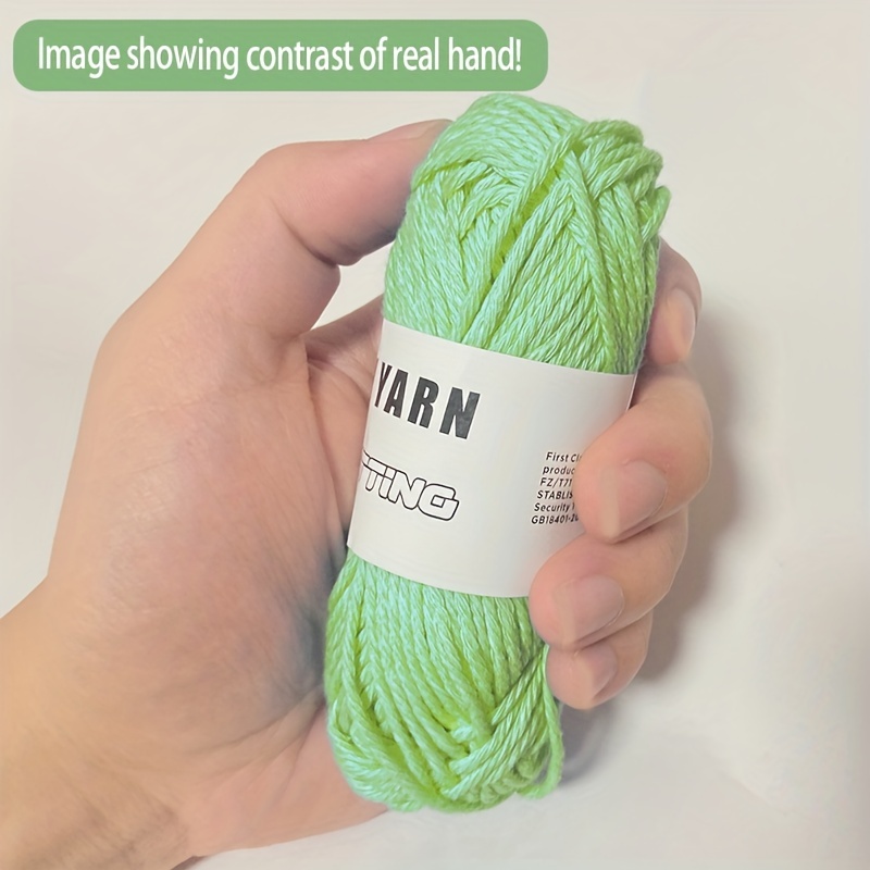 Glow In The Dark Yarn For Crochet Yarn Fluorescent Luminous - Temu Austria