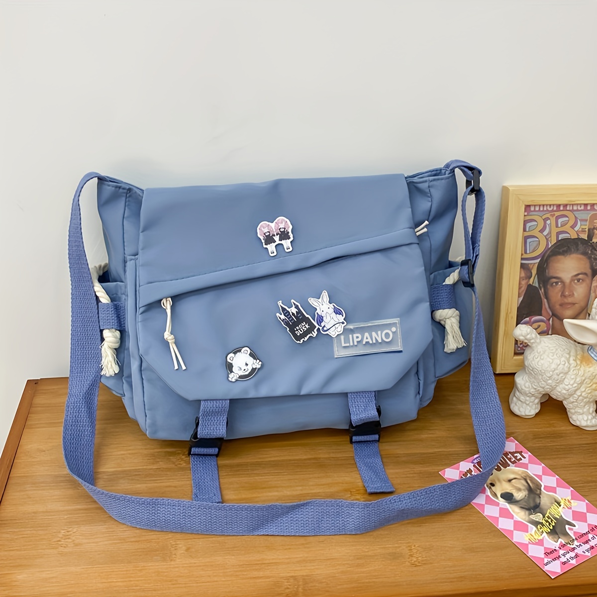 Nylon messenger outlet baby bag