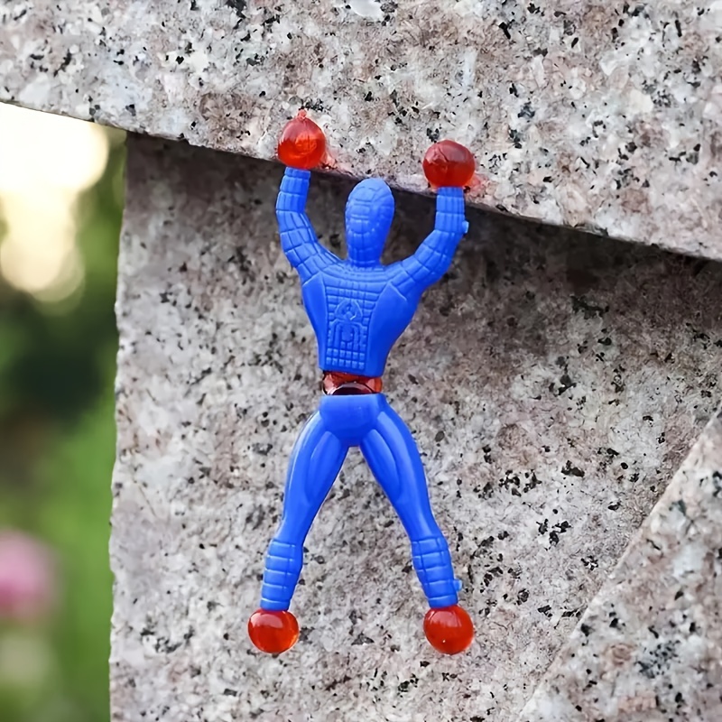 Jouet de grimpeur de Superman de mur d'escalade collant de 20 PCS,  livraison de couleur aléatoire