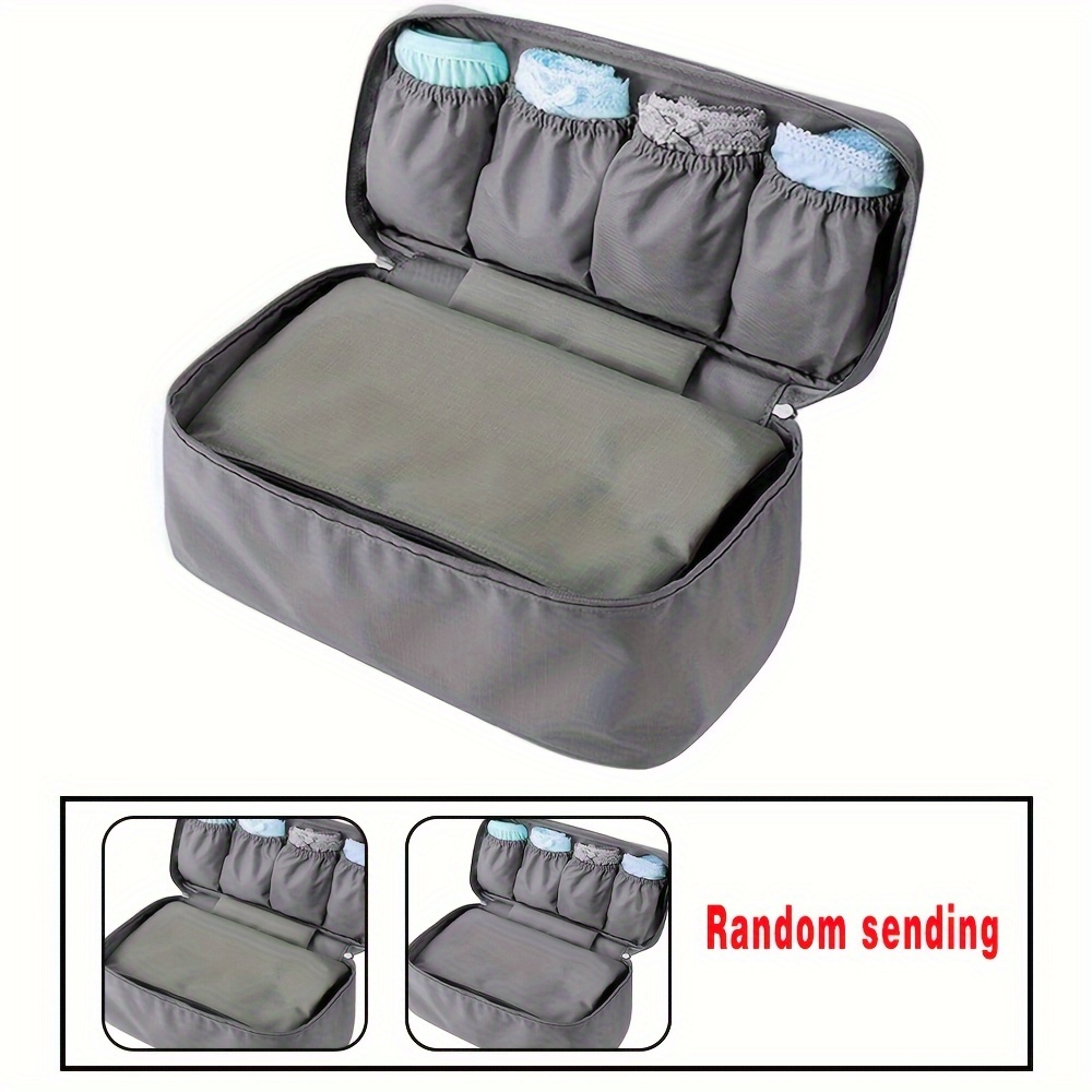  Portable Waterproof Underwear Storage Bag Travel Bra Organizer  Lingerie Socks Toiletry Bag Layer Cosmetic Pouch for Women Men : Home &  Kitchen