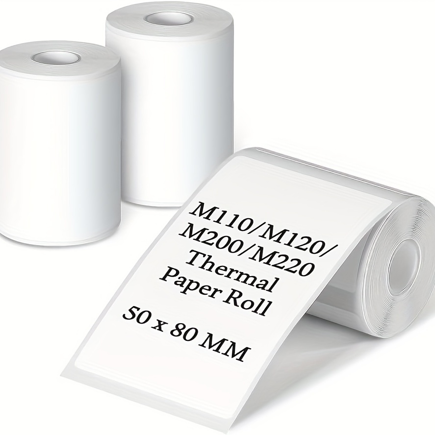 Sticky Semi Transparent Thermal Paper 80mm