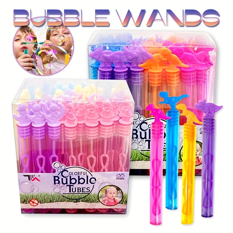  FUN LITTLE TOYS 2 piezas de juguetes de máquina de burbujas  para niños, fabricante automático de burbujas para cámara para niños  pequeños con soluciones de burbujas, soplador de burbujas de luz