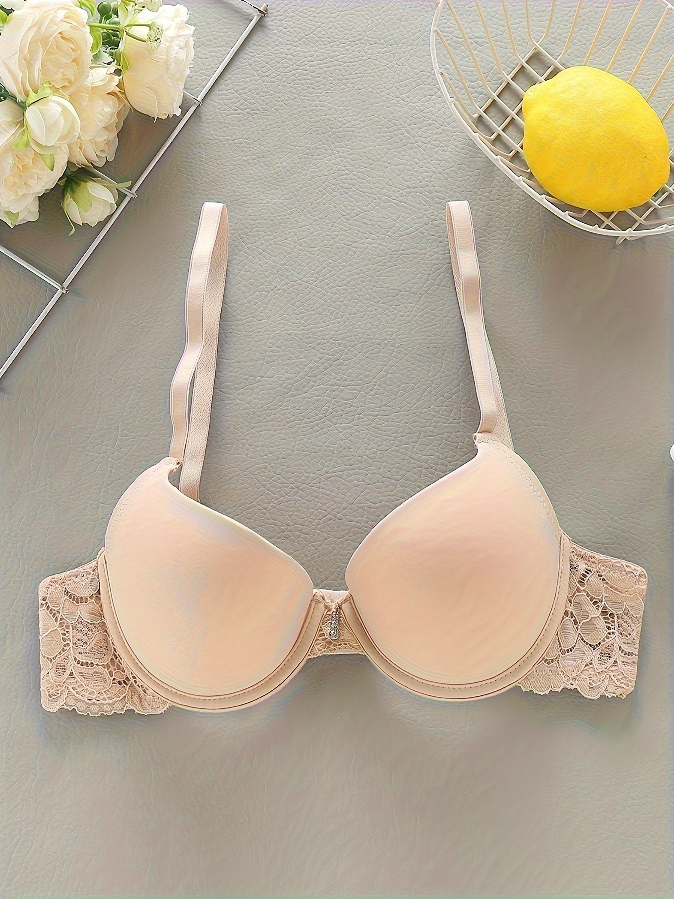  Padded Push Up Bras For Women Lace Underwire T