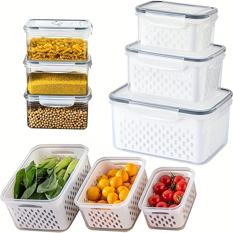 Organize Your Refrigerator With These Reusable Storage - Temu