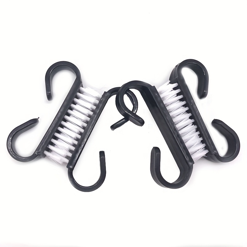 4/10pcs Cleaning Nail Brush Nail Finger Care Gel Manicure Pedicure Tool Makeup Brushes