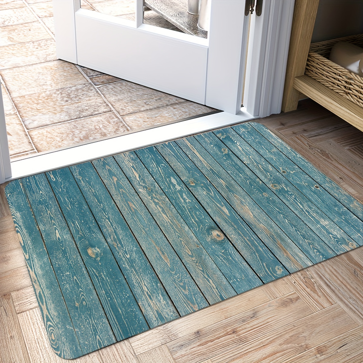 Anti-fatigue Non-slip Kitchen Floor Mat - Waterproof, Dirt-resistant,  Machine Washable, Perfect For Laundry, Bathroom, And Living Room - Enhance  Room Decor - Temu