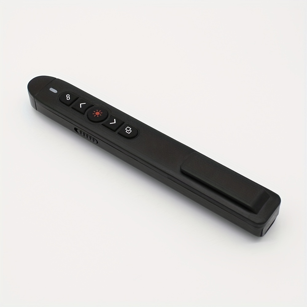 Presentation Clicker Wireless Presenter Remote, PowerPoint Clicker Computer  Clicker with Red Light, Clickers for PowerPoint Presentations Slide