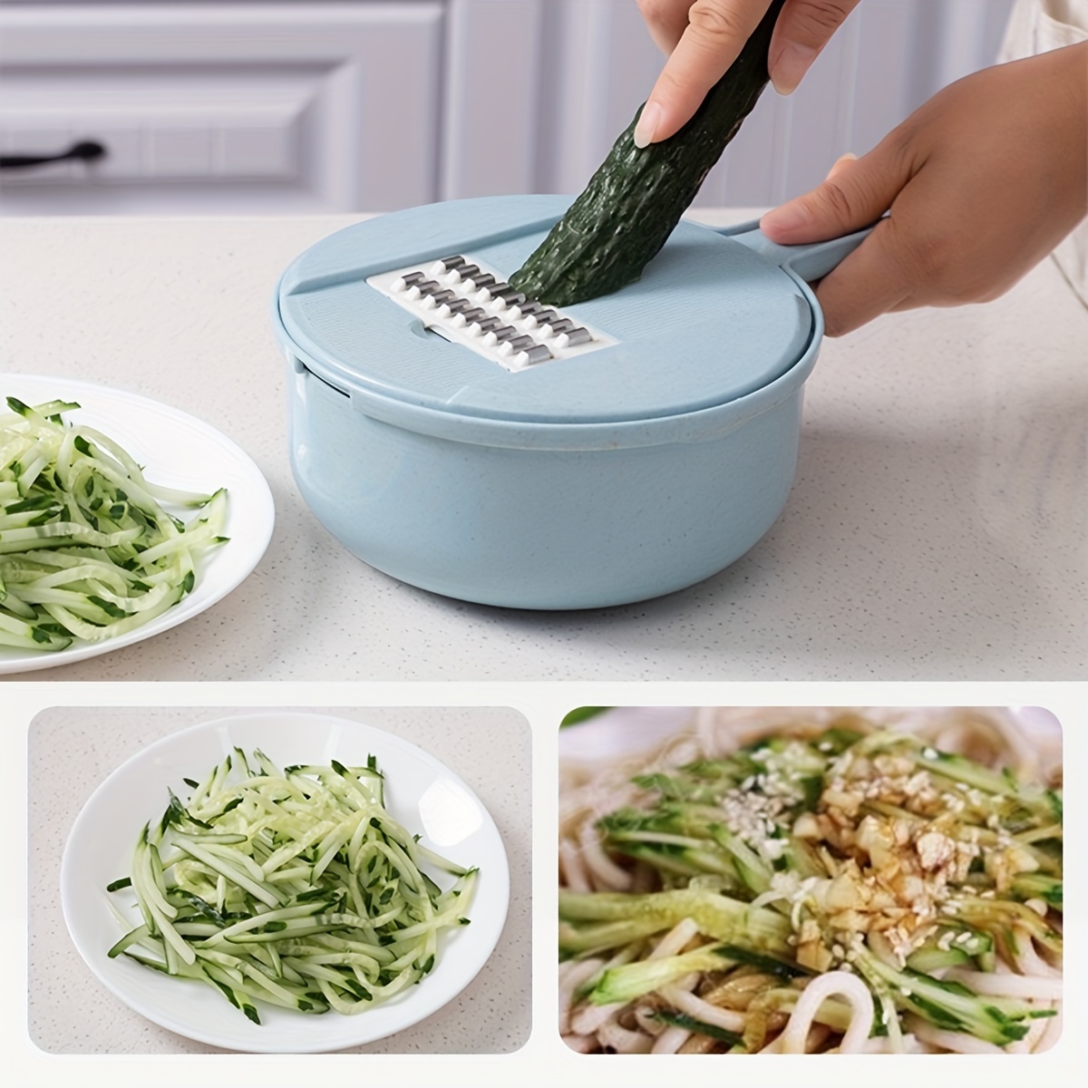 9in1 Vegetable Cutter Vegetable Slicer Multifunctional Fruit - Temu