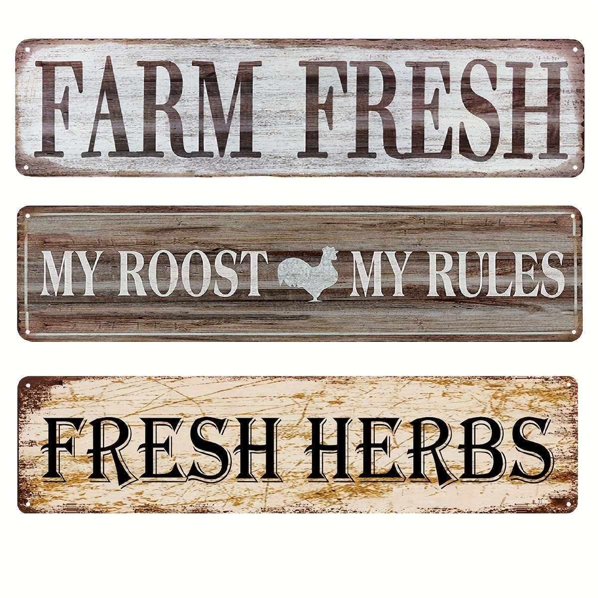 Fresh Herbs Street Sign Vintage Aluminum Metal Sign Retro - Temu Portugal