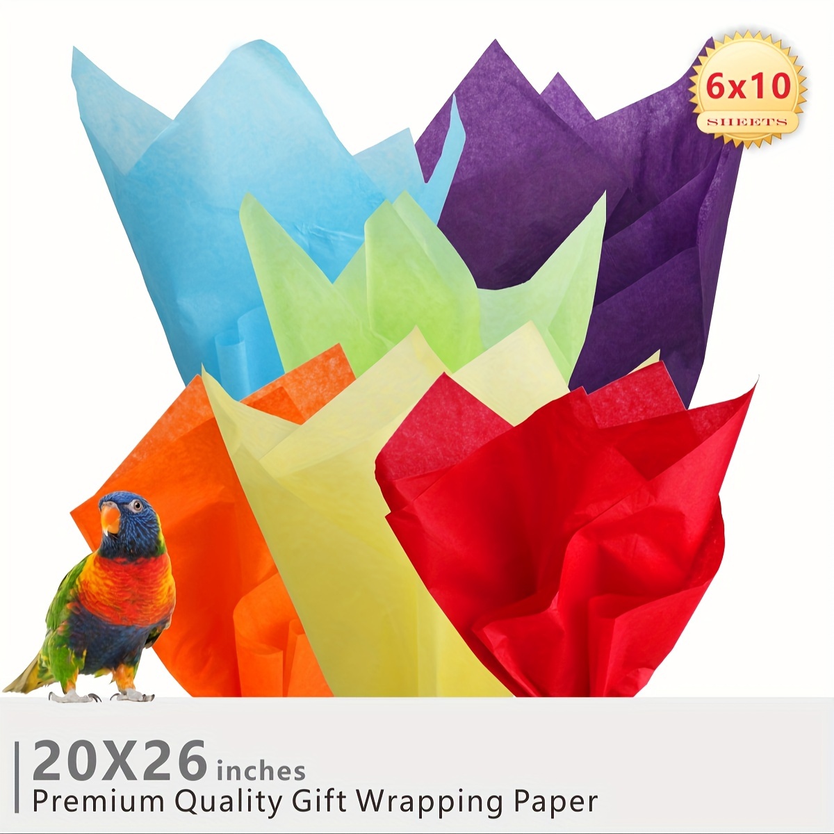 Gift Wrap Tissue Paper Blue 20x26 for Gift Bag Wedding Party 20