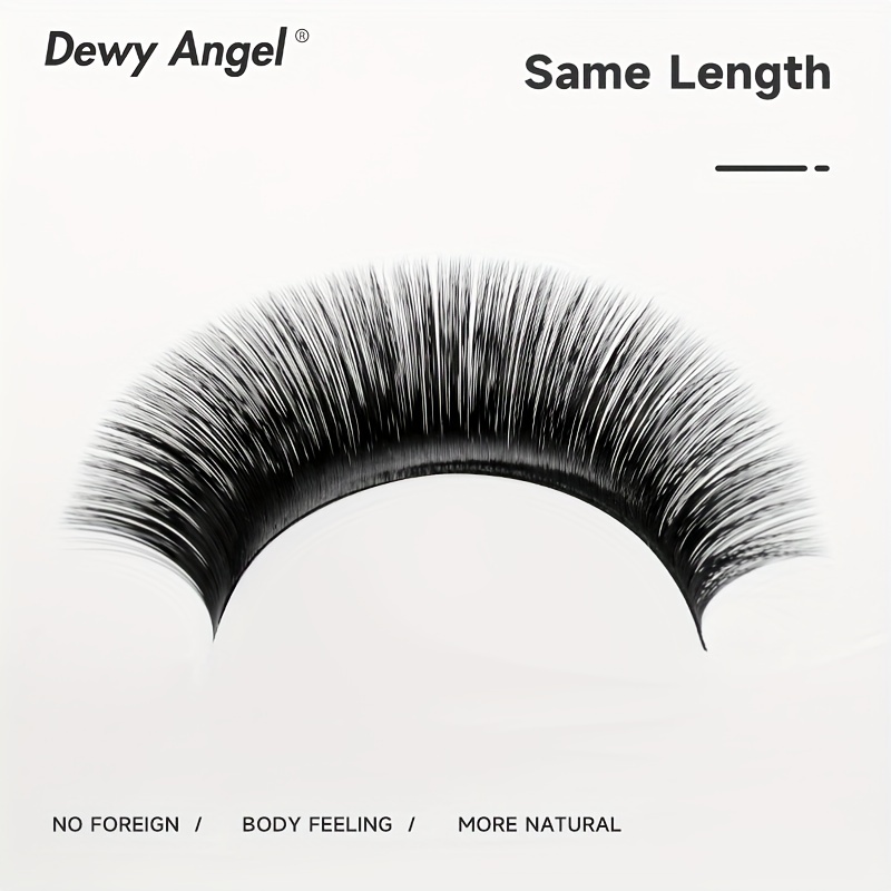 Individual Natural Curling Thick Grafting Lashes Extension