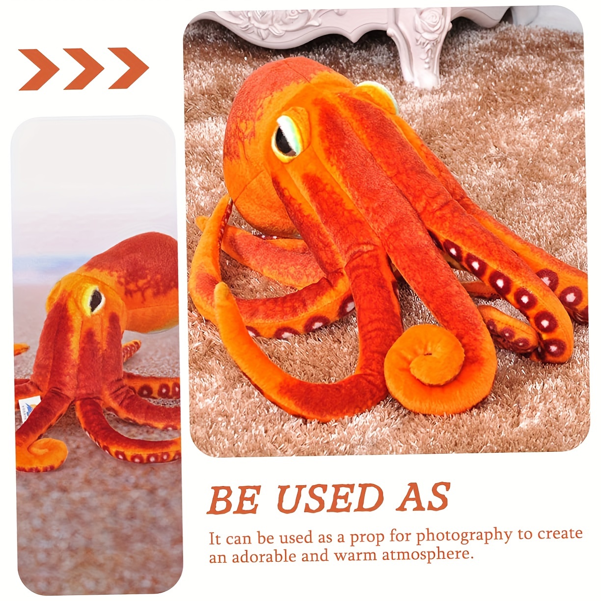 Giant Pacific Octopus Throw Pillow