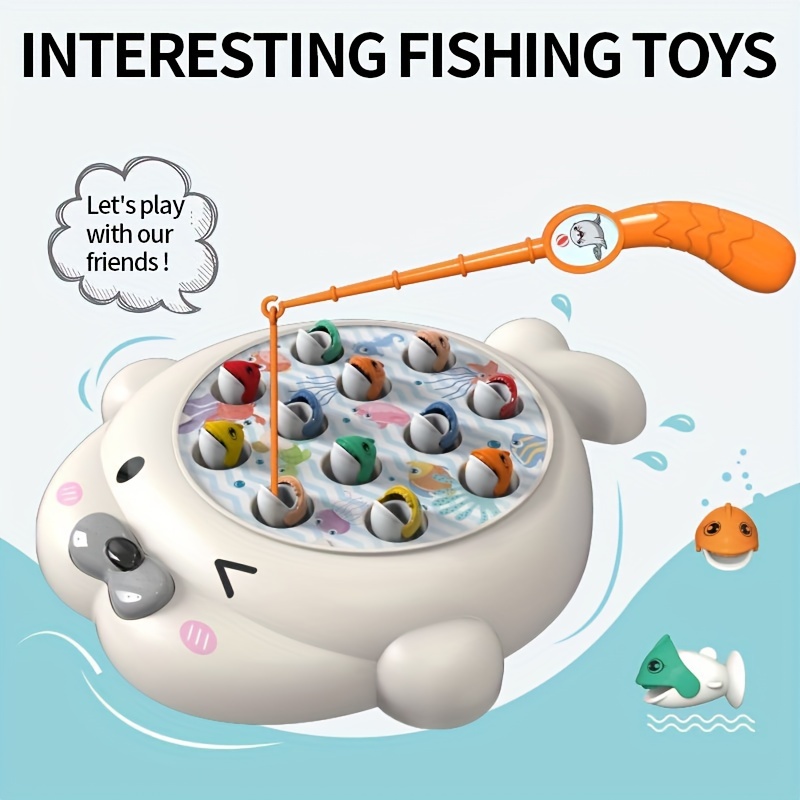 Fishing Game Toy Cartoon Ocean Animals Game Family - Temu Germany