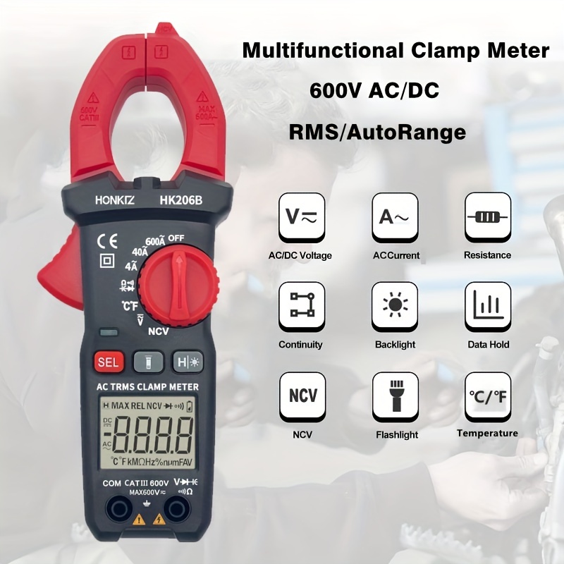 Multimètre numérique multifonctionnel AN9205A pour des mesures faciles et  rapi