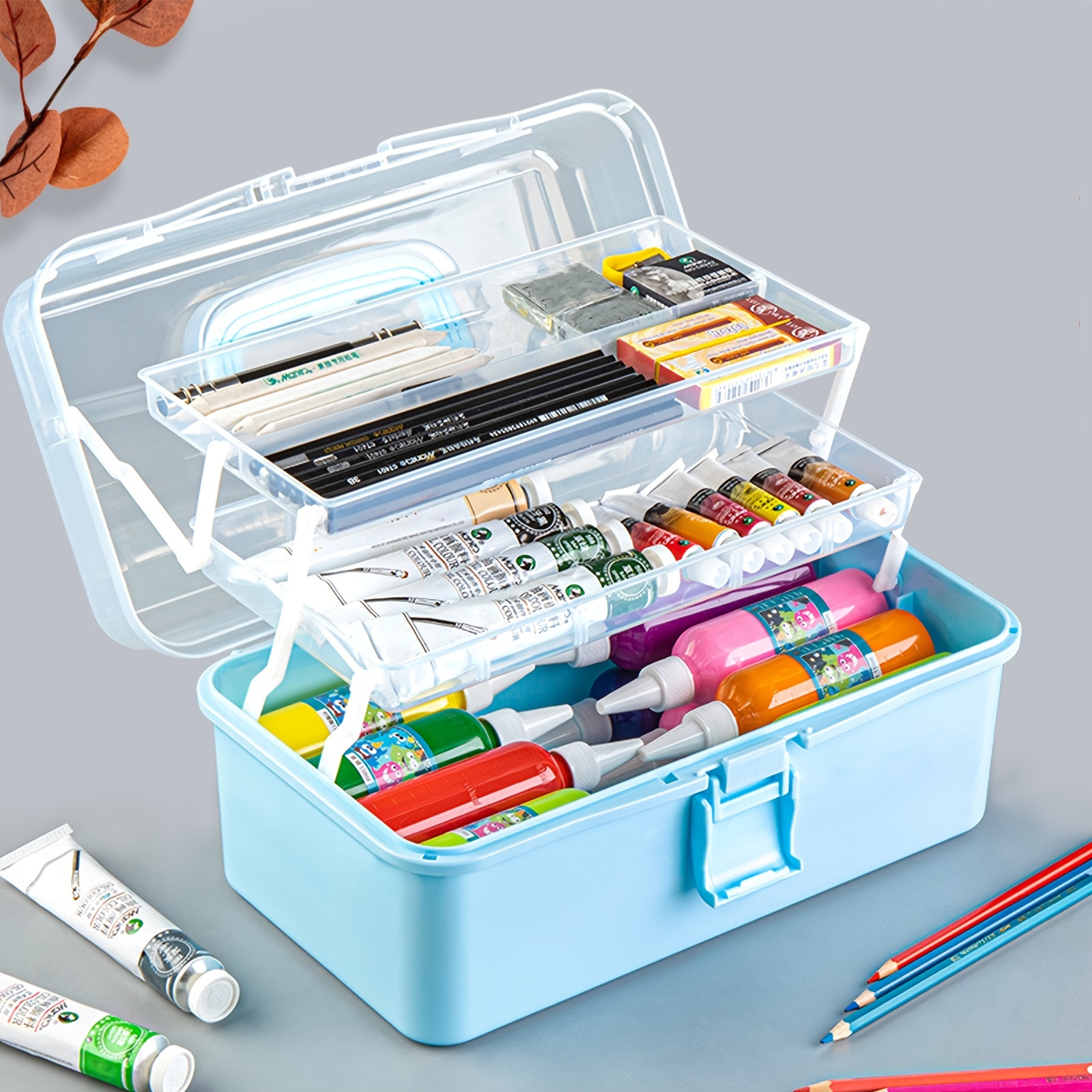 Craft Organizer Box - Temu