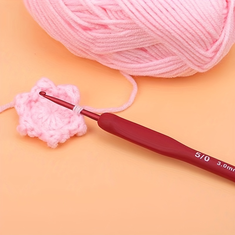 3.5mm Aluminum Crochet Hook, Smooth Crochet Needles, Knitting Needles for  Yarn Craft, Great Handmade DIY Gift for Friends, Random Color