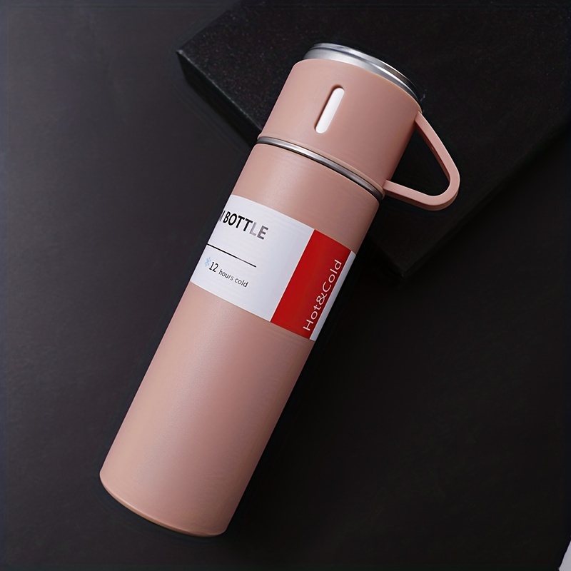Stainless Steel Thermos Cups, Insulated Coffee Travel Mug Thermos for Hot  Drinks Thermos Bottle Vacuum Water Bottle Tea Cup Double Walled Mug with