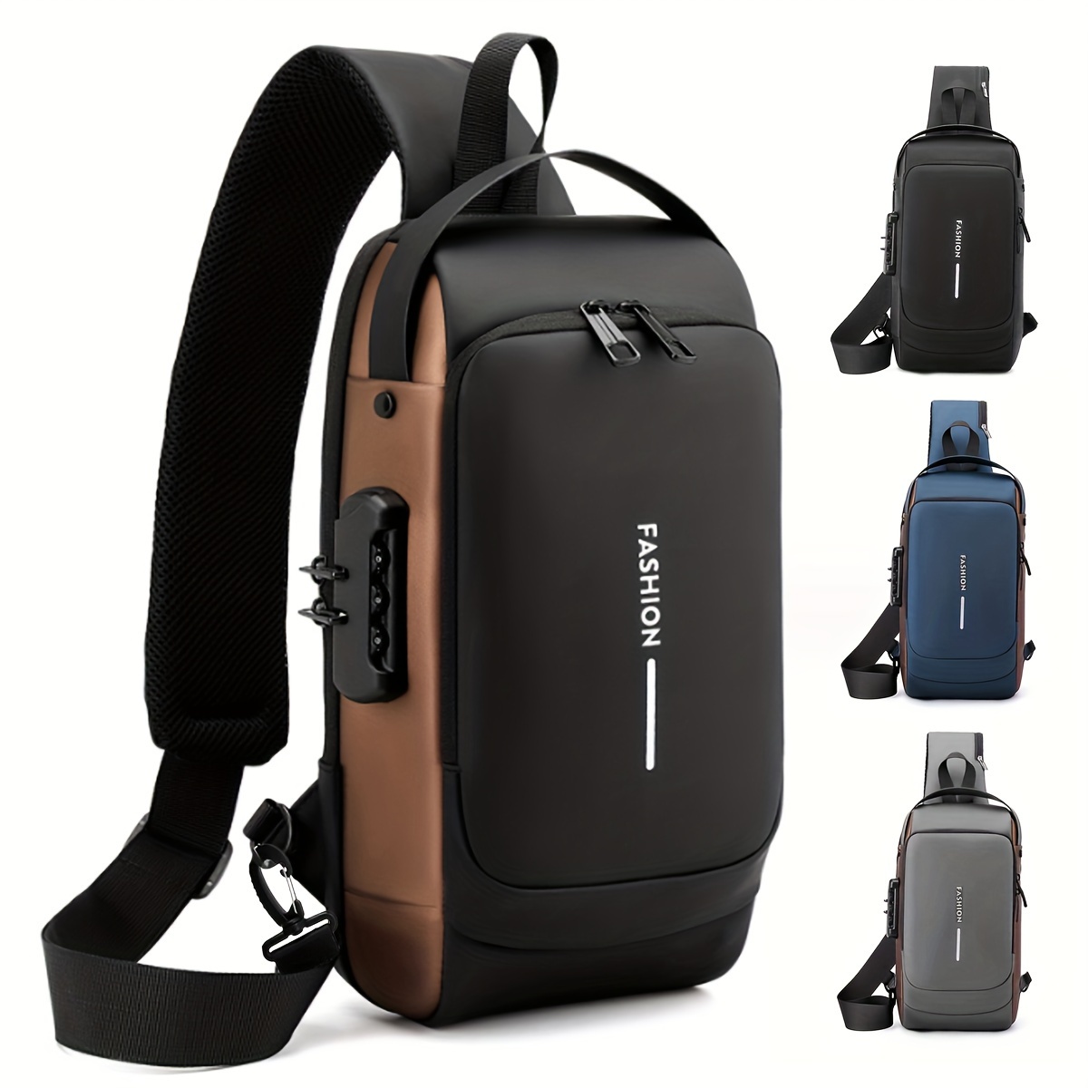 

Men's Shoulder Bag, Small Messenger Bag, Waterproof Running And Hiking Bike Bag