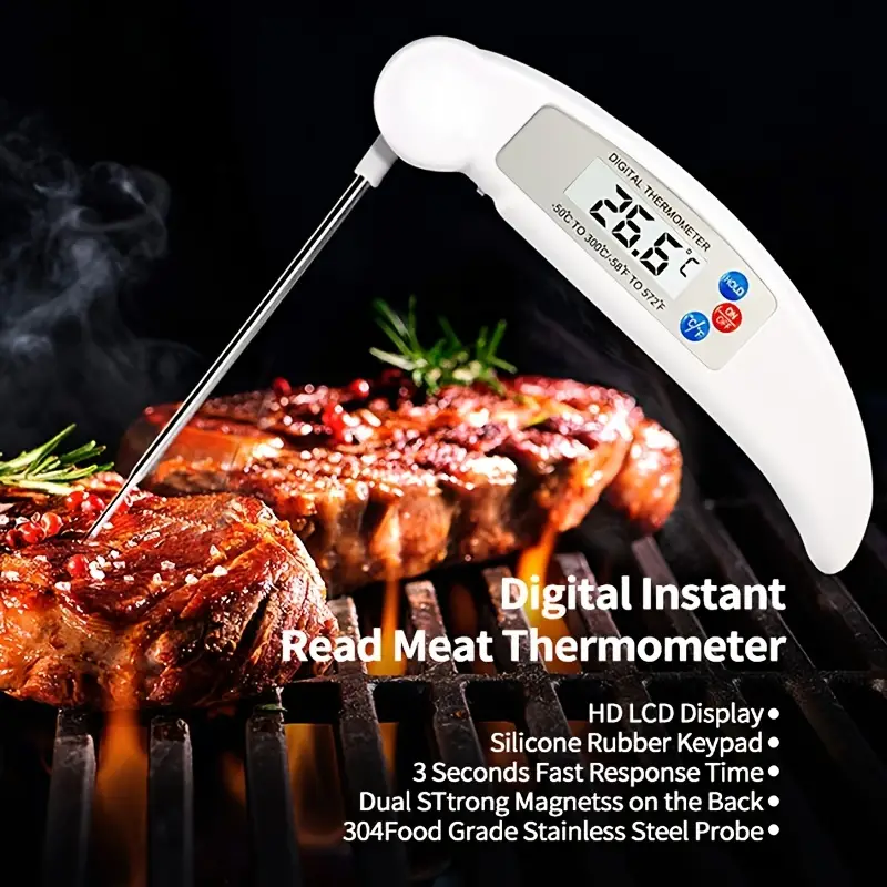 Digital Thermometer Food Meat Cooking Termometer Kitchen - Temu
