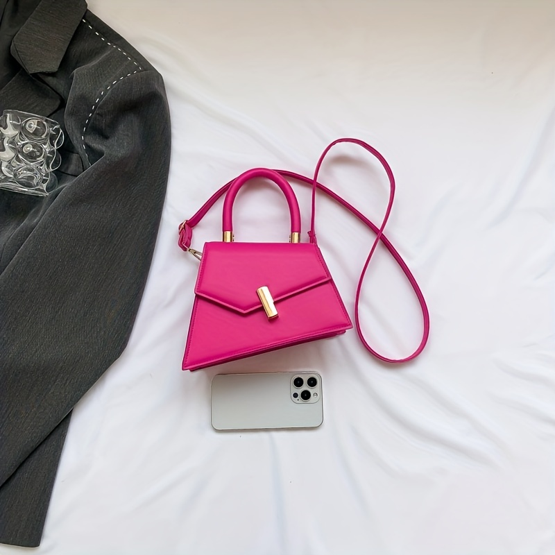Niche Design Plaid Pattern Shoulder Bag, With Butterfly Decor Purse, Pu  Leather Handbag - Temu