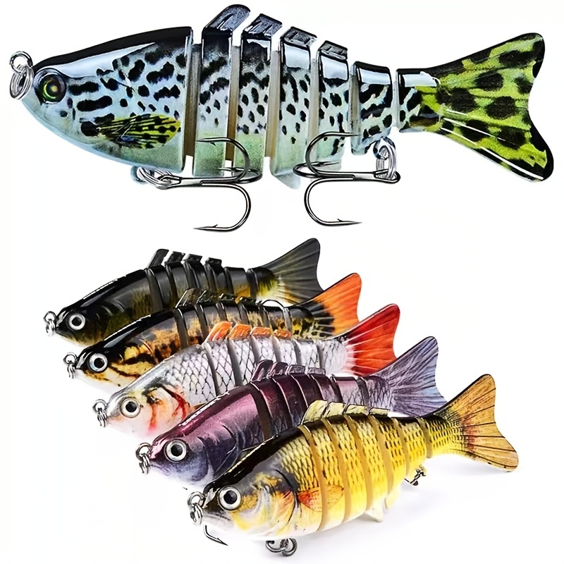 1pc Jointed Multi Sections Fishing Lure 10cm 3 94in 15 5g - Temu