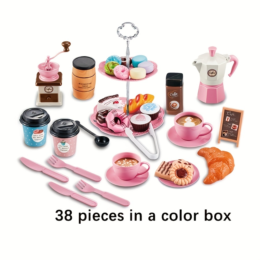 Pretend Play House Afternoon Tea Set, Children's Toys Simulation Coffee  Machine Toys For Girls Boys, Coffee Maker Toy Kitchen Game For Kids  Birthday Christmas Gift - Temu United Arab Emirates