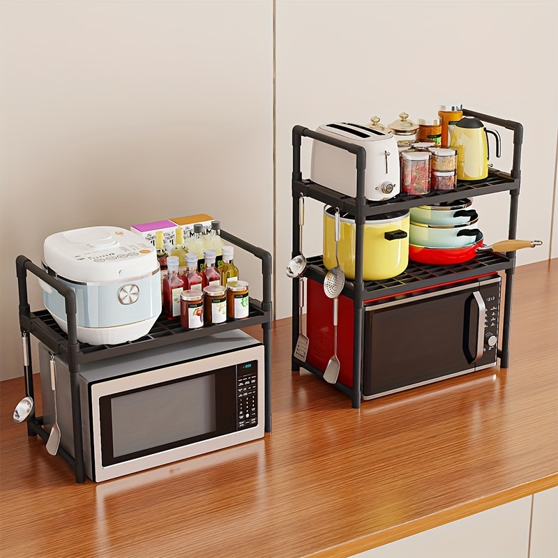Kitchen Storage Rack Microwave Oven Rack Bread Machine Stand - Temu