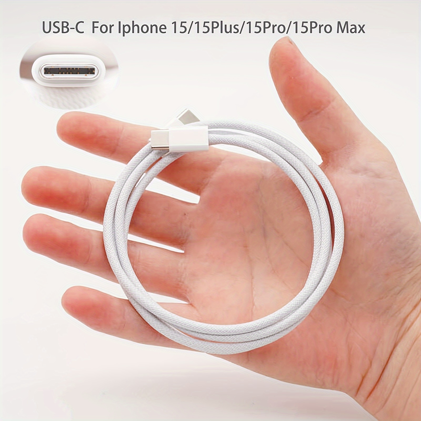 Chargeur Apple 13 14 rapide, chargeur iPhone 35 W charge rapide, cordon USB  C vers Lightning de 0,9 m avec chargeur USBC compatible avec iPhone 14 13