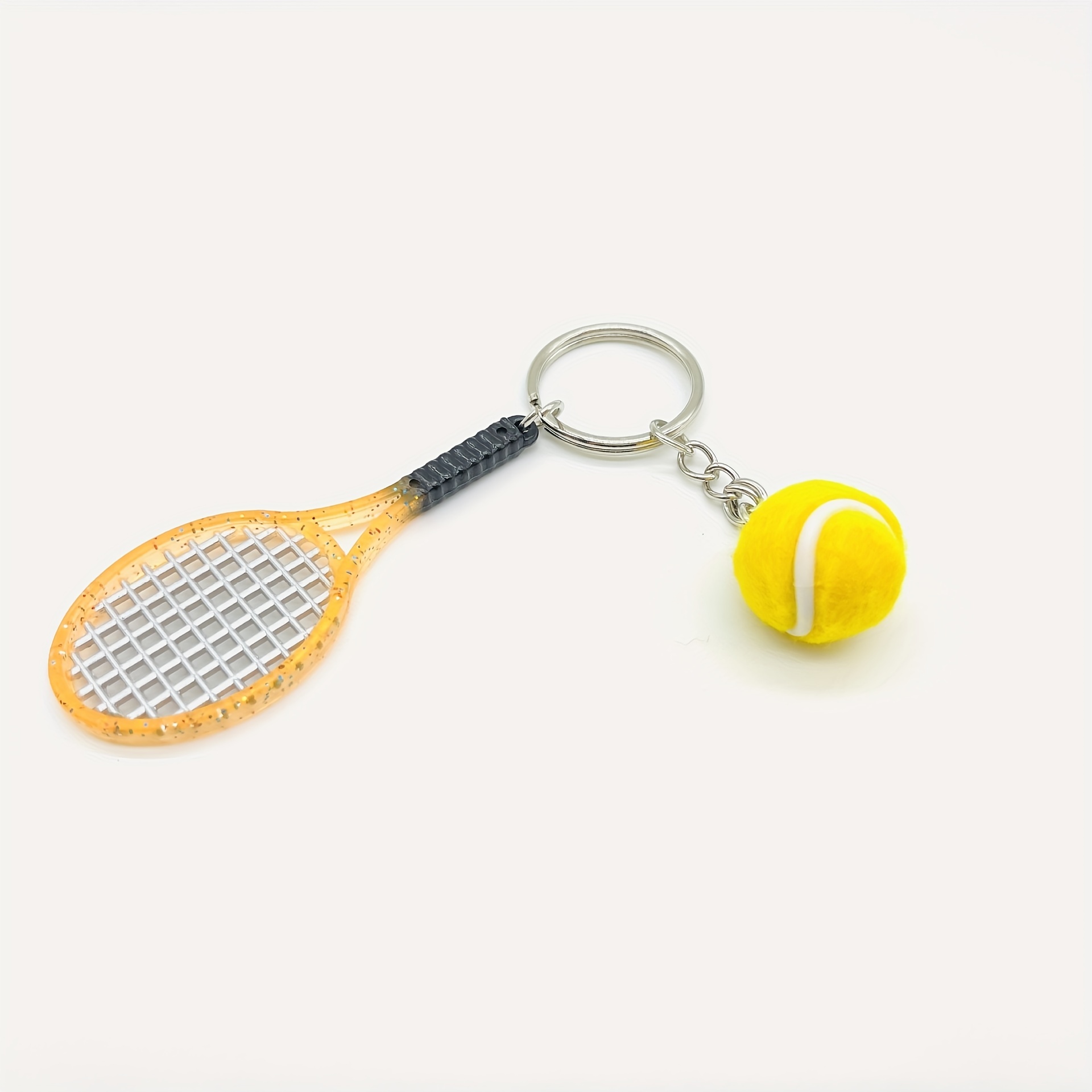 1pc Mini Racchetta Tennis Carina Portachiavi A Palla Piccola - Temu Italy