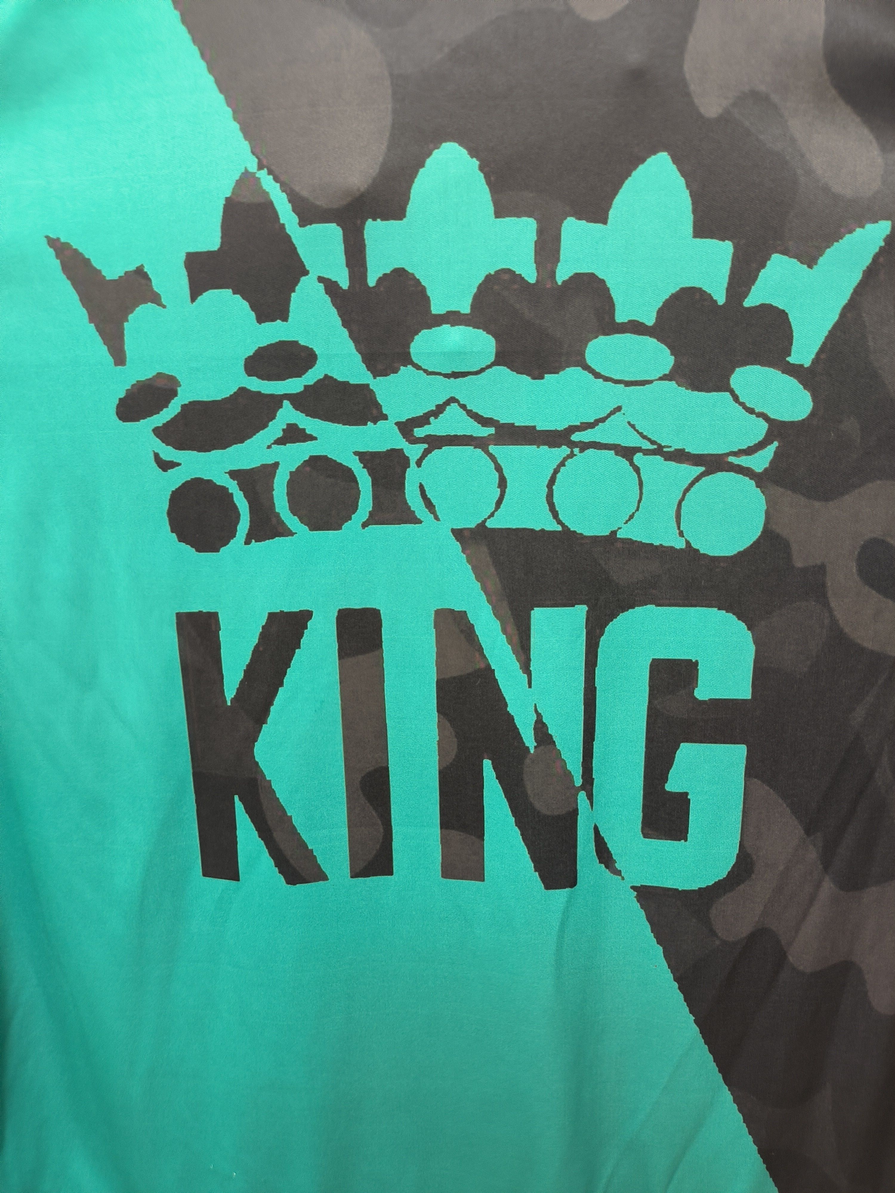 Maglia Da Uomo A Blocchi Di Colore Con Motivo King Crown - Temu Italy