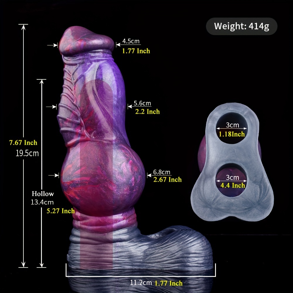 9 inch silicone sleeve penis stretcher