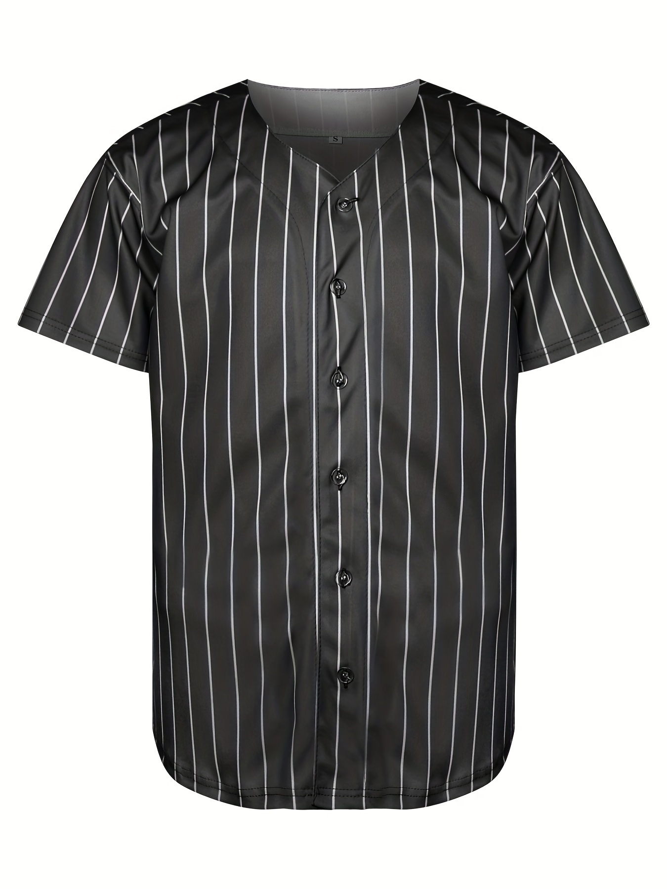 Custom Baseball Jersey Men Pinstripe Personalized Baseball Button Down  Shirts Stitched Women Youth Kids Sports Uniform
