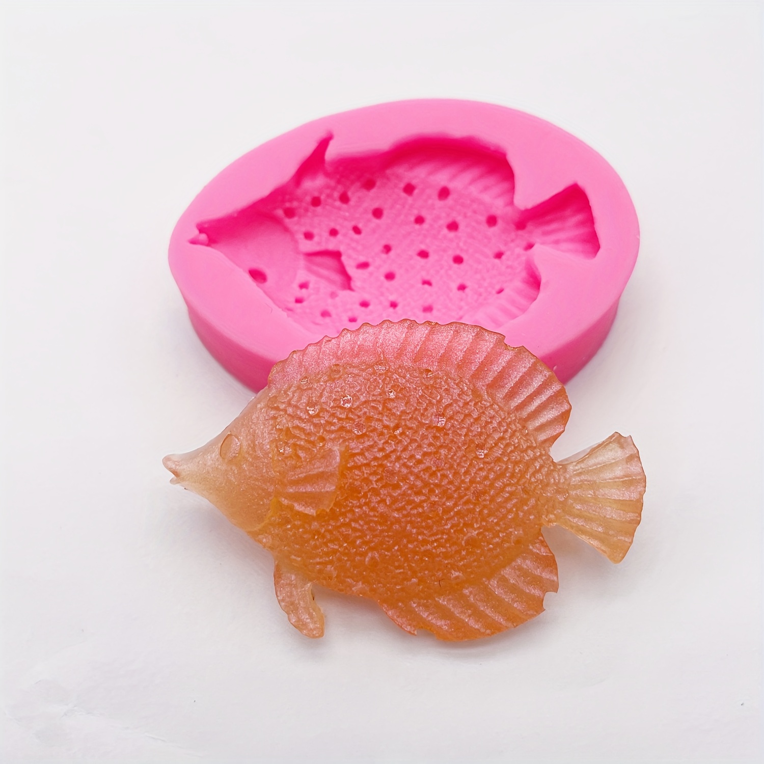 Rainbow Fish Mould,silicone Fish Mold,polymer Clay Mold,sea Resin Mold,food-grade  Chocolate Candy Mold,animal Fish Mould 