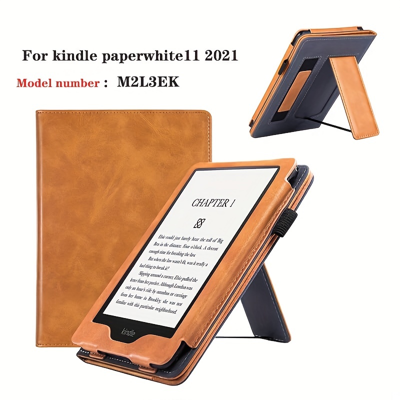 Miimall Funda compatible con Kindle Paperwhite de 5ª/6ª/7ª generación, TPU  suave, ligera, delgada, panel trasero, a prueba de golpes, funda protectora