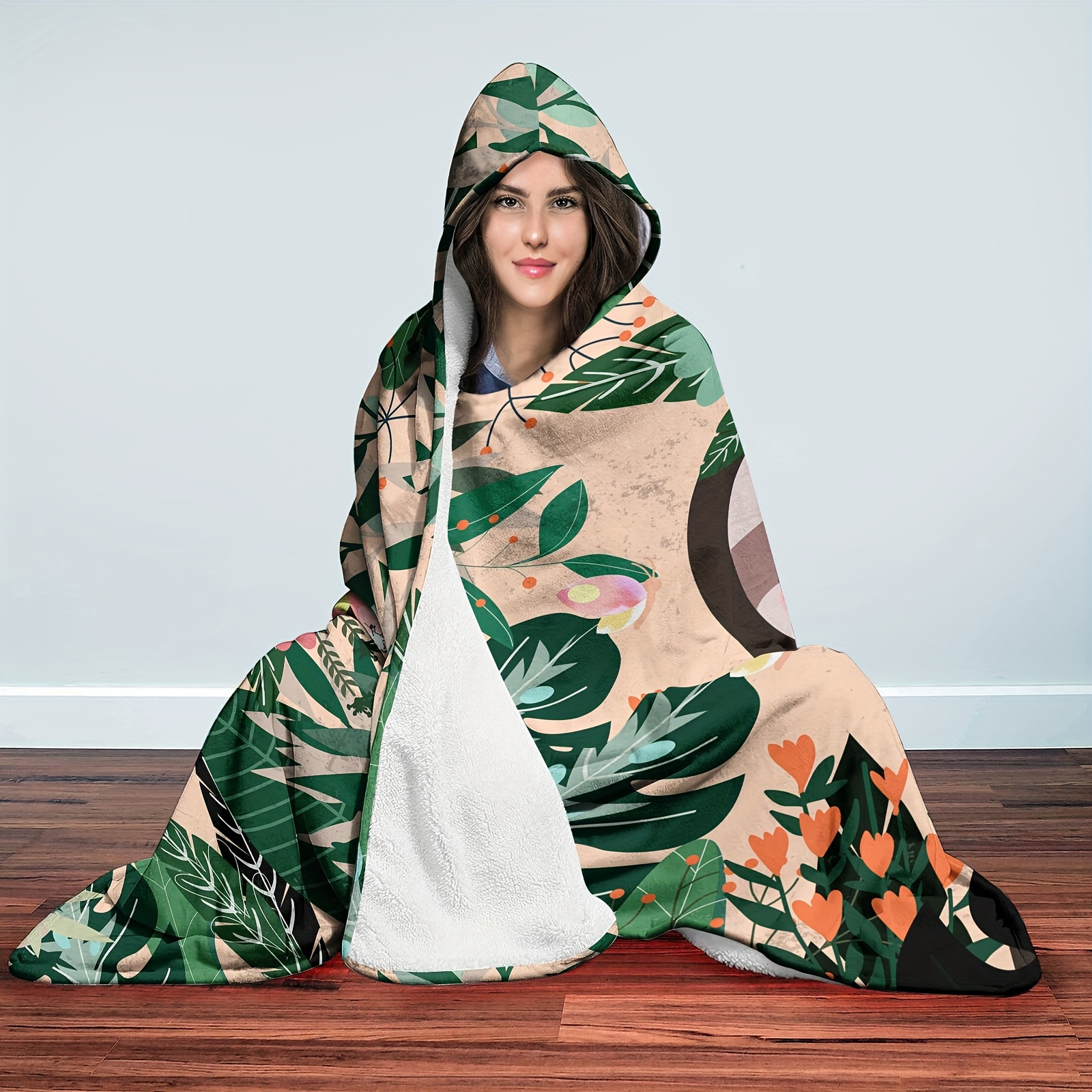 Thick best sale wearable blanket