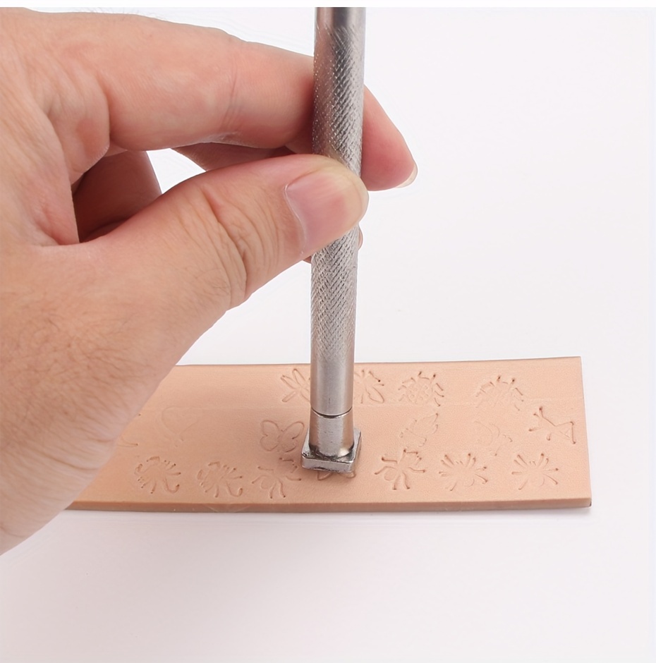 Metal Stamp Stamping Leather Tools Diy Pattern Metal Temu United