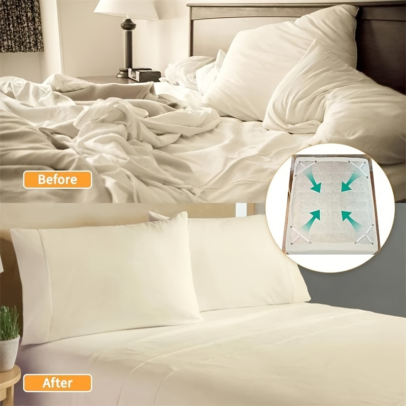 Adjustable Triangle Bed Sheet Holders Clips