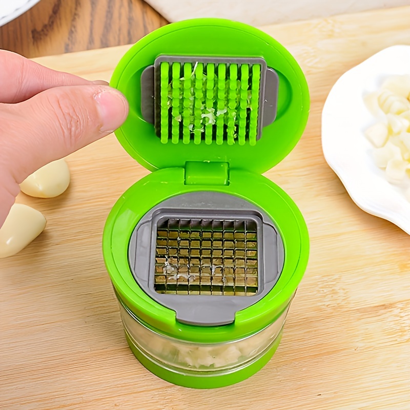 1pc Garlic Slicer Stainless Steel Garlic Slicer Mental Garlic