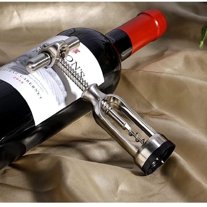 Coffret cadeau d'accessoires pour ouvre-bouteille de vin de luxe -  Tire-bouchon avec 1 capsule, anneau d'égouttement, verseur et bouchon de  vin 