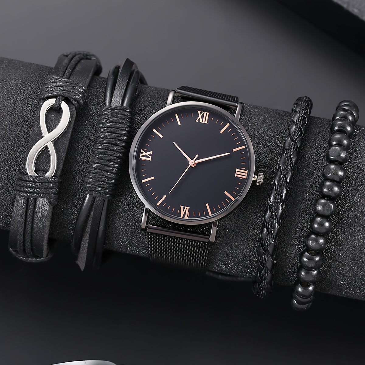 coffret montre pour homme - coffret cadeau - cadeau avec montres pour homme  - ceinture | bol