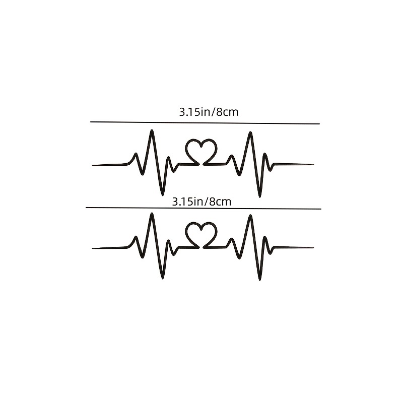 ekg music tattoo