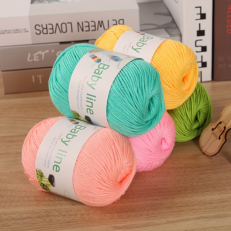 Soft Comfortable Yarn For Crocheting And Knitting Scarf - Temu