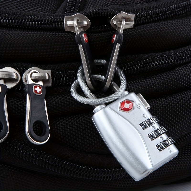 Tsa Zipper Locks For Backpacks Password Suitcase Password Luggage