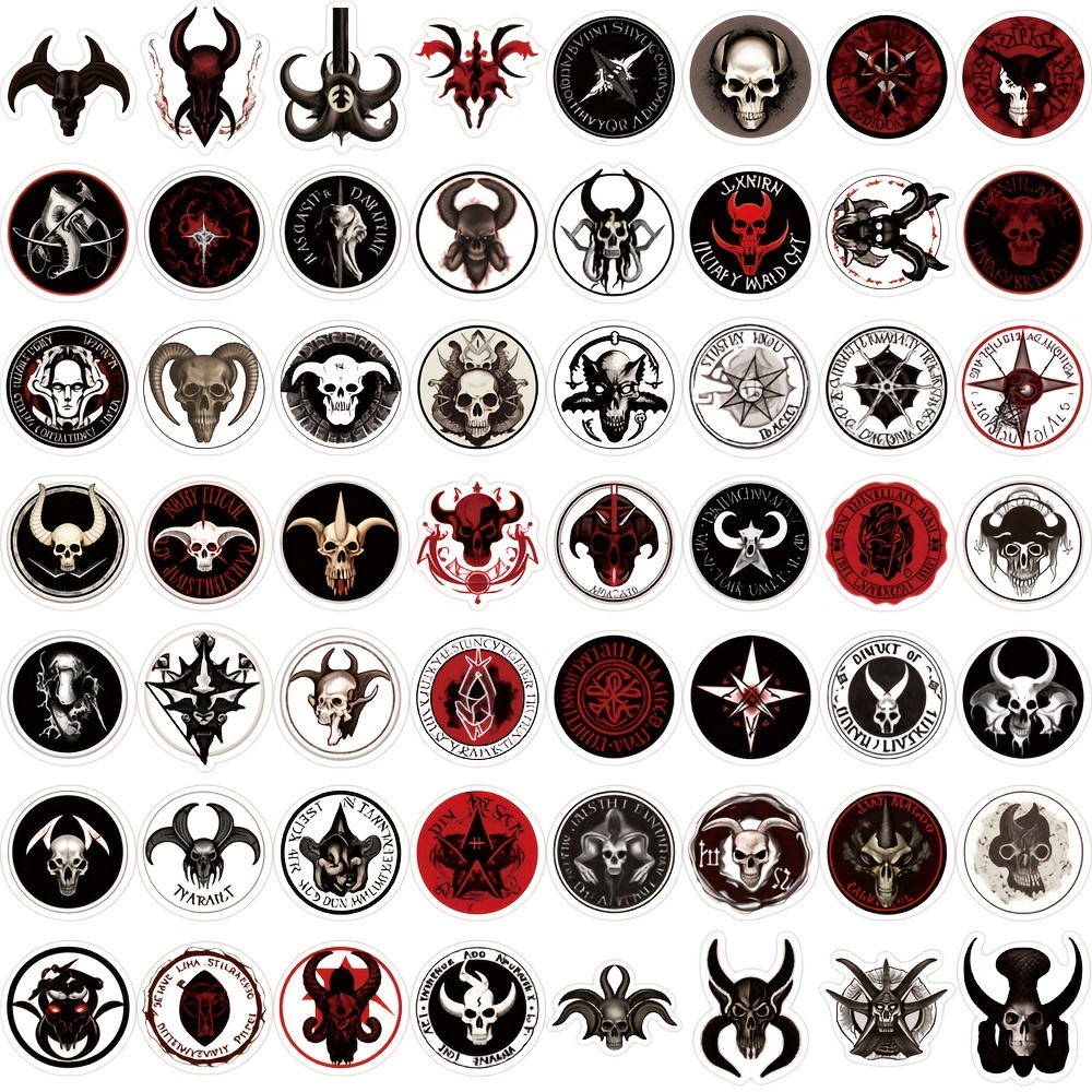  100Pcs SCP Foundation Stickers Pack