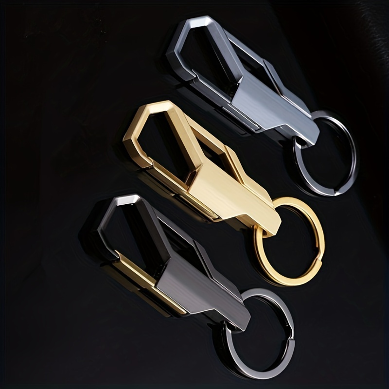 Luxury Titanium Keychain Men Women Car Key Chain EDC Pure Titanium for Key  Ring Holder Buckle Best Gadgets New Car Gift Jewelry