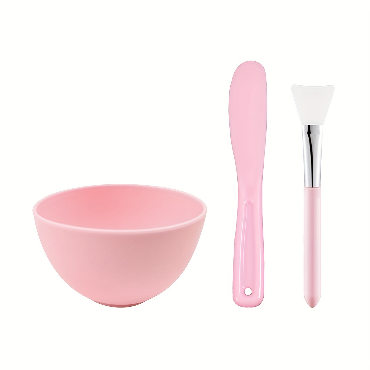 Silicone Bowl Facial Mask Mixing Bowl Diy Face Mask Bowl For - Temu