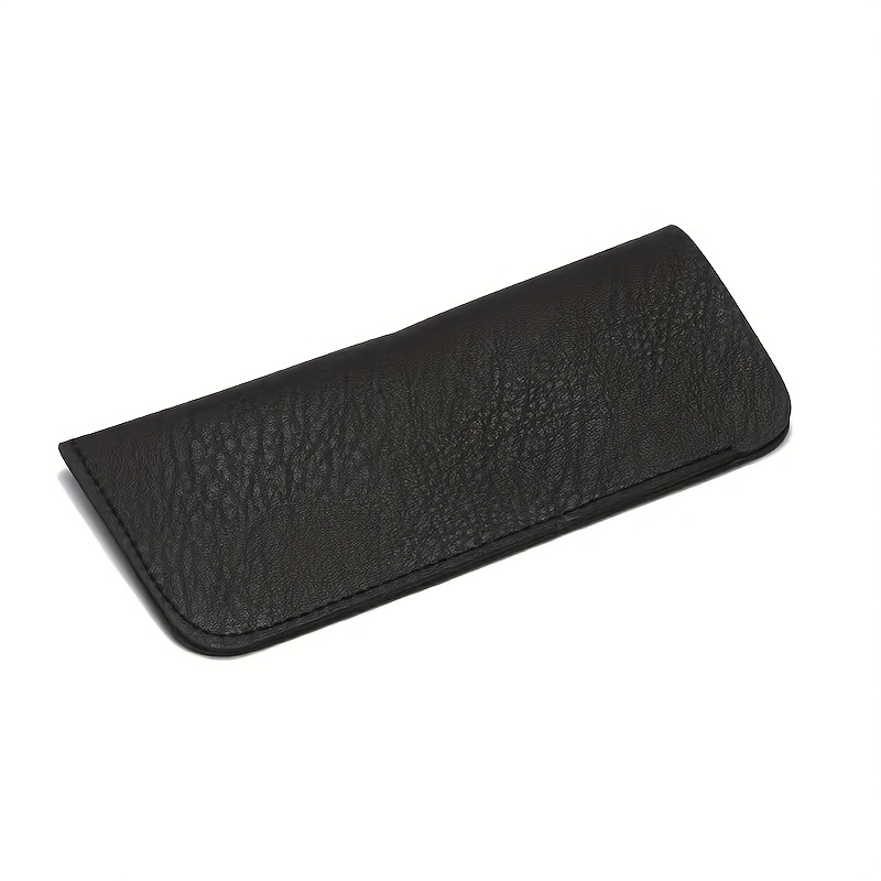 Soft Glasses Case Faux Leather Faux Fur Lined Case