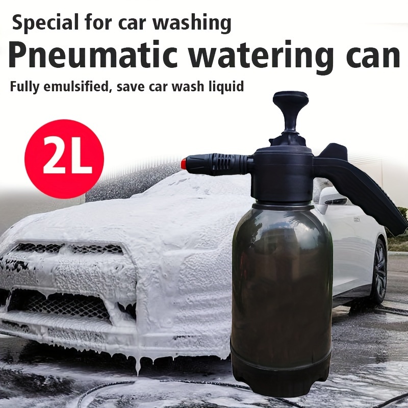 Shldybc Car Wash Foam Spray Can High Pressure Hand Spray Car Wash Pot 2L  Car Wash Dual-use Car Wash Sprayer Watering Garden Spray, Car Accessories  on CLearance 