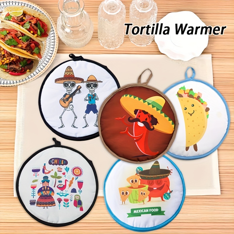 Mexican Leather Tortilla Servers - Insulated Corn Cake, Pancake, And Potato  Cake Servers - Perfect For Lunch And Table Decoration - Kitchen Accessories  - Temu