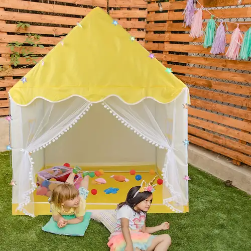 1pc Tente Pour Enfants Playhouse Intérieur Pliable Ménage Petite